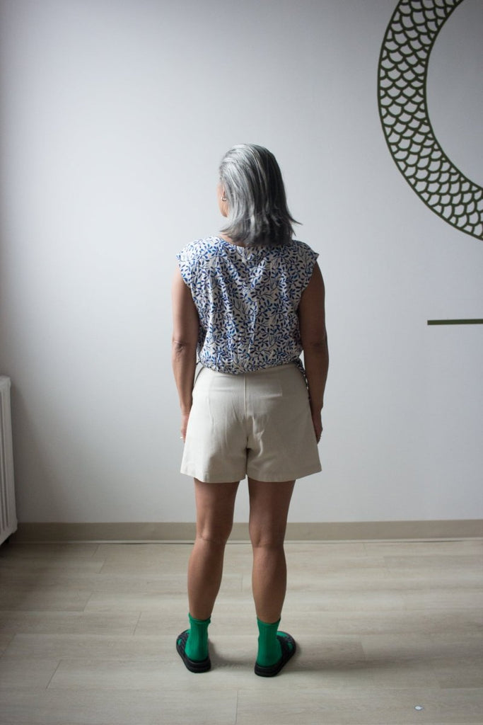 Dagg & Stacey Oliver Shorts (Oat Milk) - Victoire BoutiqueDagg & StaceyBottoms Ottawa Boutique Shopping Clothing