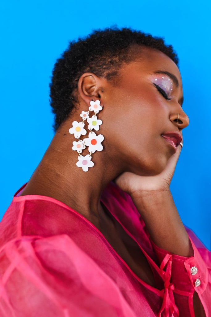 DConstruct Daisy Mania Earrings (Various Colours) - Victoire BoutiqueDConstructEarrings Ottawa Boutique Shopping Clothing