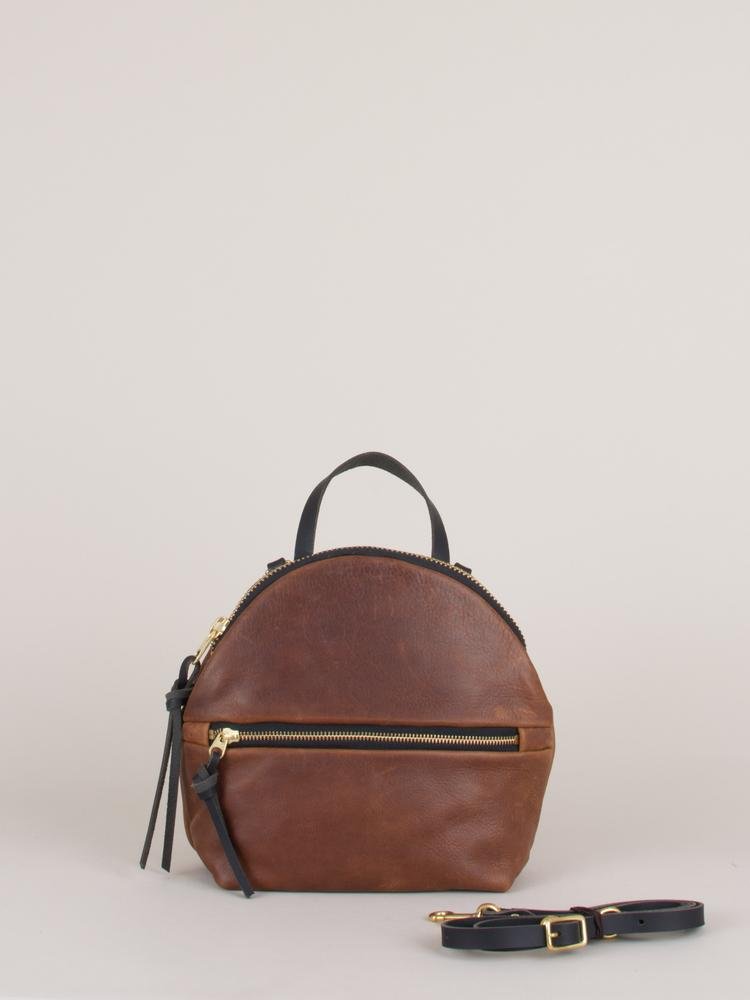 Eleven Thirty Anni Mini Shoulder Bag (Bronze with Front Zipper) - Victoire BoutiqueEleven ThirtyBags Ottawa Boutique Shopping Clothing