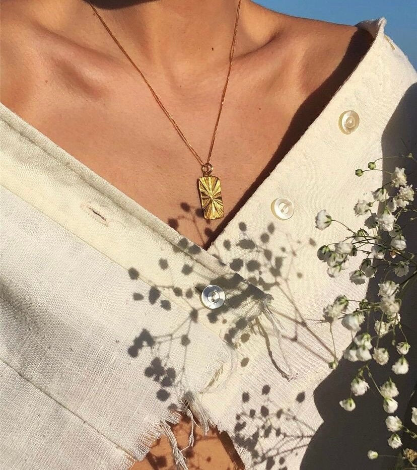 Eleventh House Jewellery Golden Hour Necklace (10k Yellow Gold) - Victoire BoutiqueEleventh House JewelleryNecklace Ottawa Boutique Shopping Clothing