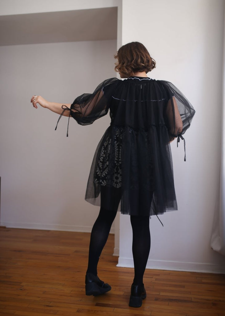 Eliza Faulkner Ariel Dress (Black Tulle) - Victoire BoutiqueEliza FaulknerDresses Ottawa Boutique Shopping Clothing