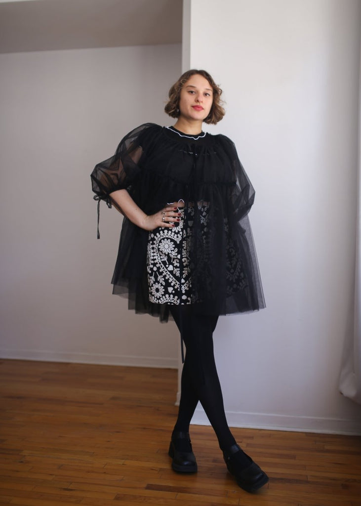 Eliza Faulkner Ariel Dress (Black Tulle) - Victoire BoutiqueEliza FaulknerDresses Ottawa Boutique Shopping Clothing
