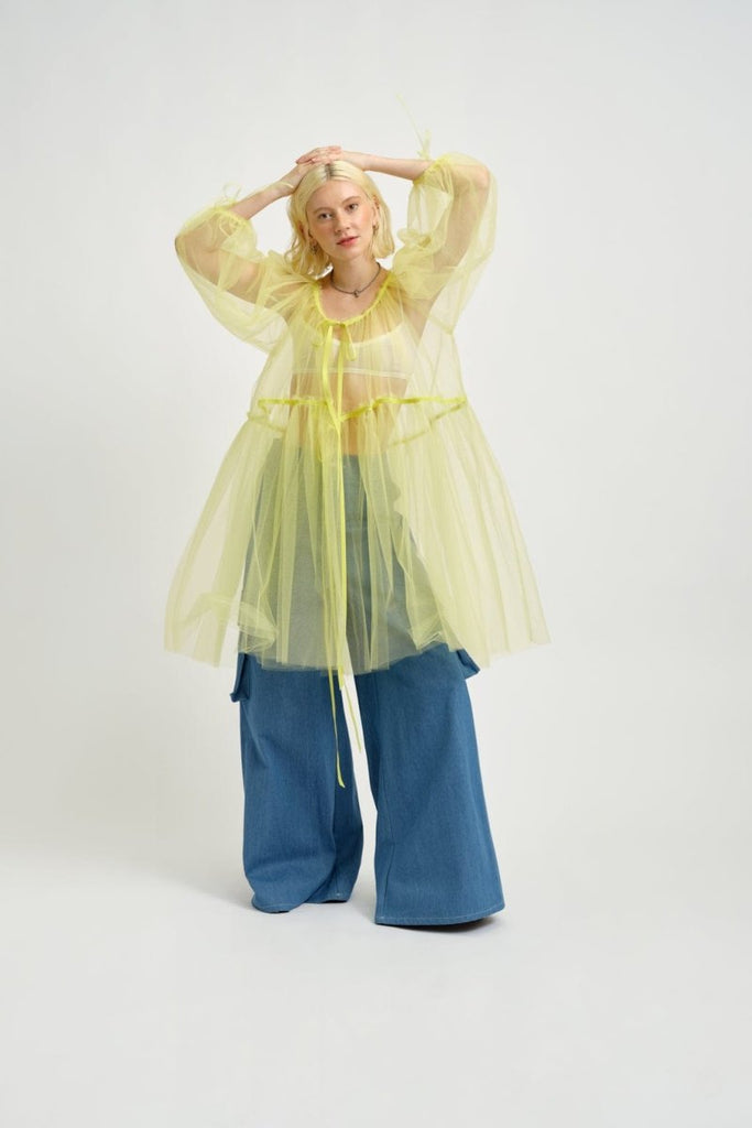 Eliza Faulkner Ariel Dress (Yellow Tulle) - Victoire BoutiqueEliza FaulknerDresses Ottawa Boutique Shopping Clothing