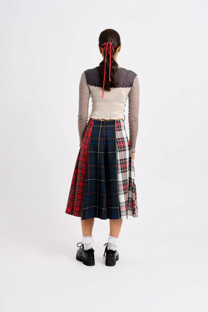 Eliza Faulkner Berkley Skirt (Plaid Mix) - Victoire BoutiqueEliza Faulknerbottoms Ottawa Boutique Shopping Clothing