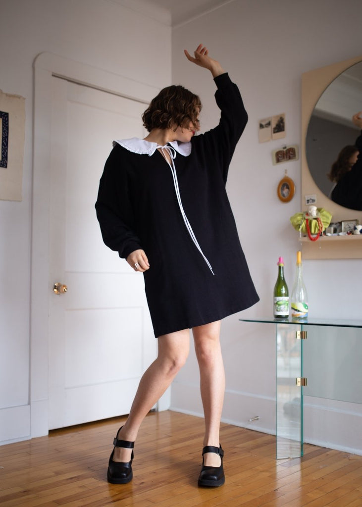 Eliza Faulkner Darcy Sweater Dress (Black) - Victoire BoutiqueEliza FaulknerDresses Ottawa Boutique Shopping Clothing