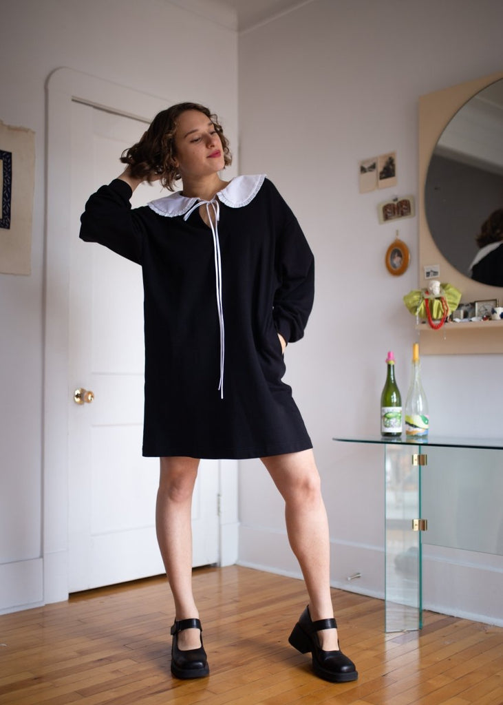 Eliza Faulkner Darcy Sweater Dress (Black) - Victoire BoutiqueEliza FaulknerDresses Ottawa Boutique Shopping Clothing