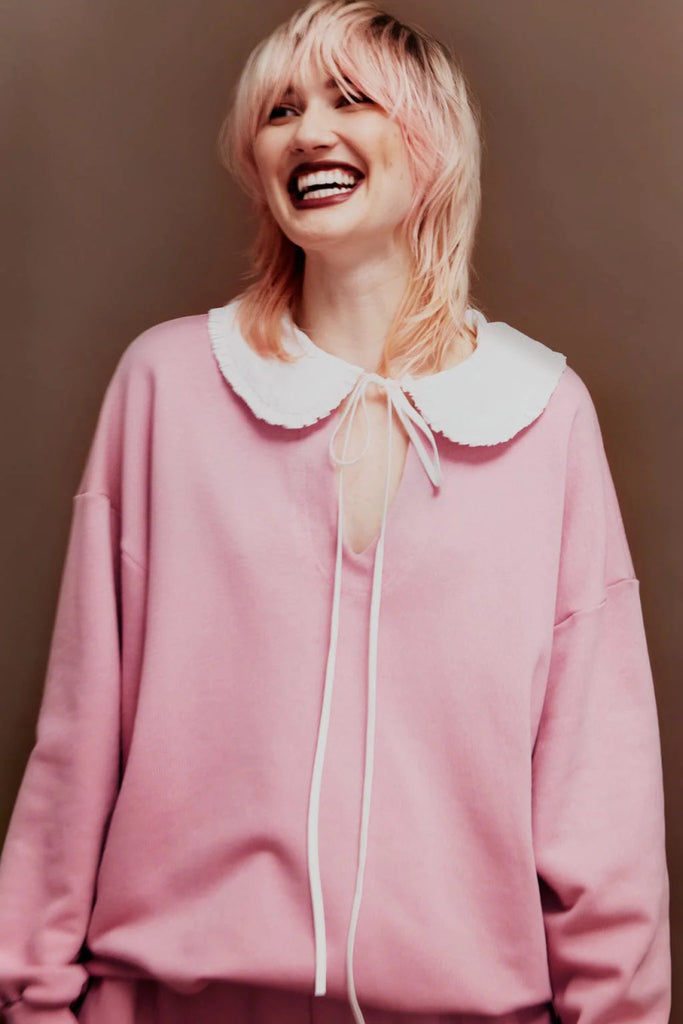 Eliza Faulkner Darcy Sweater Dress (Pink) - Victoire BoutiqueEliza FaulknerDresses Ottawa Boutique Shopping Clothing