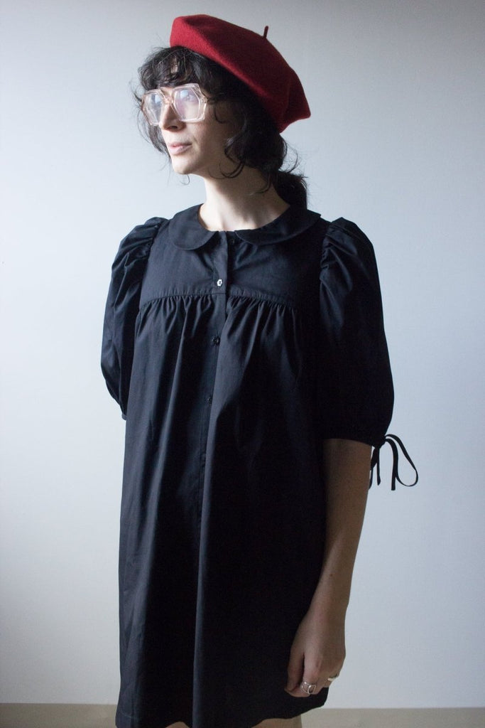 Eliza Faulkner Evelyn Poplin Dress (Black) - Victoire BoutiqueEliza FaulknerDresses Ottawa Boutique Shopping Clothing