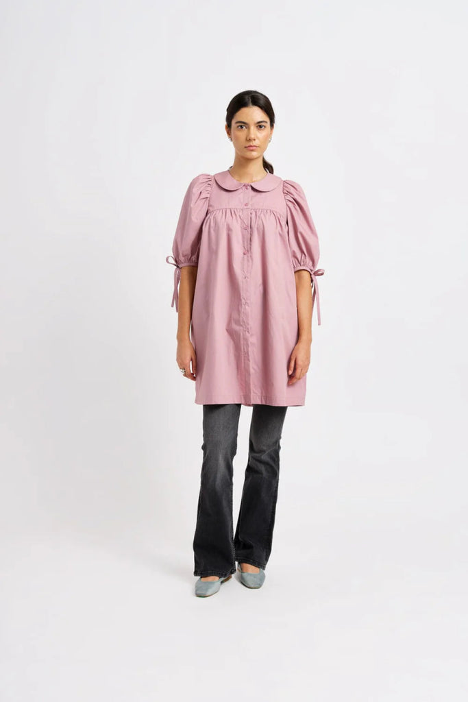 Eliza Faulkner Evelyn Poplin Dress (Pink) - Victoire BoutiqueEliza FaulknerDresses Ottawa Boutique Shopping Clothing