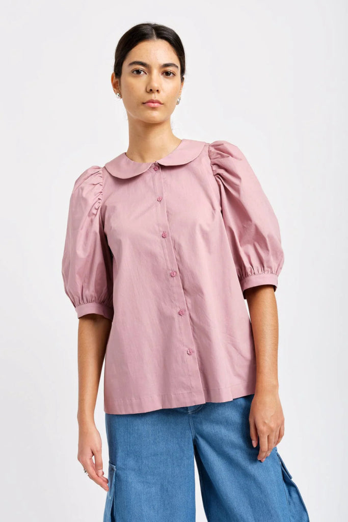 Eliza Faulkner Evie Blouse (Dusty Pink) - Victoire BoutiqueEliza FaulknerShirts & Tops Ottawa Boutique Shopping Clothing