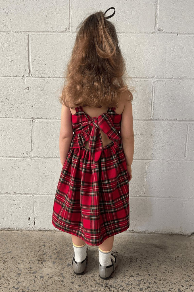 Eliza Faulkner Kids Tessa Dress (Red Plaid) - Victoire BoutiqueEliza FaulknerDresses Ottawa Boutique Shopping Clothing