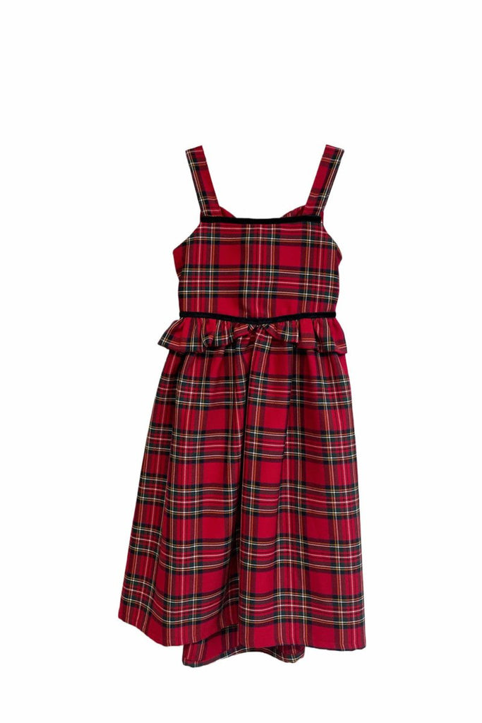 Eliza Faulkner Kids Tessa Dress (Red Plaid) - Victoire BoutiqueEliza FaulknerDresses Ottawa Boutique Shopping Clothing