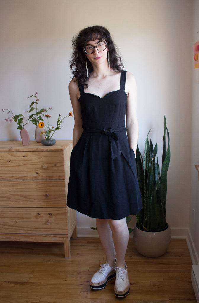 Eve Gravel Aya Dress - Black (In Store) - Victoire BoutiqueEve GravelDresses Ottawa Boutique Shopping Clothing