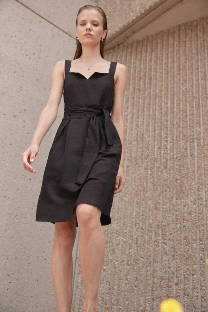 Eve Gravel Aya Dress - Black (In Store) - Victoire BoutiqueEve GravelDresses Ottawa Boutique Shopping Clothing