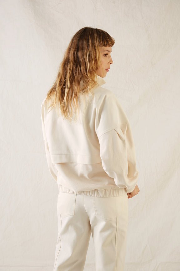 Eve Gravel Brando Jacket - Cream (In Store) - Victoire BoutiqueEve GravelOuterwear Ottawa Boutique Shopping Clothing