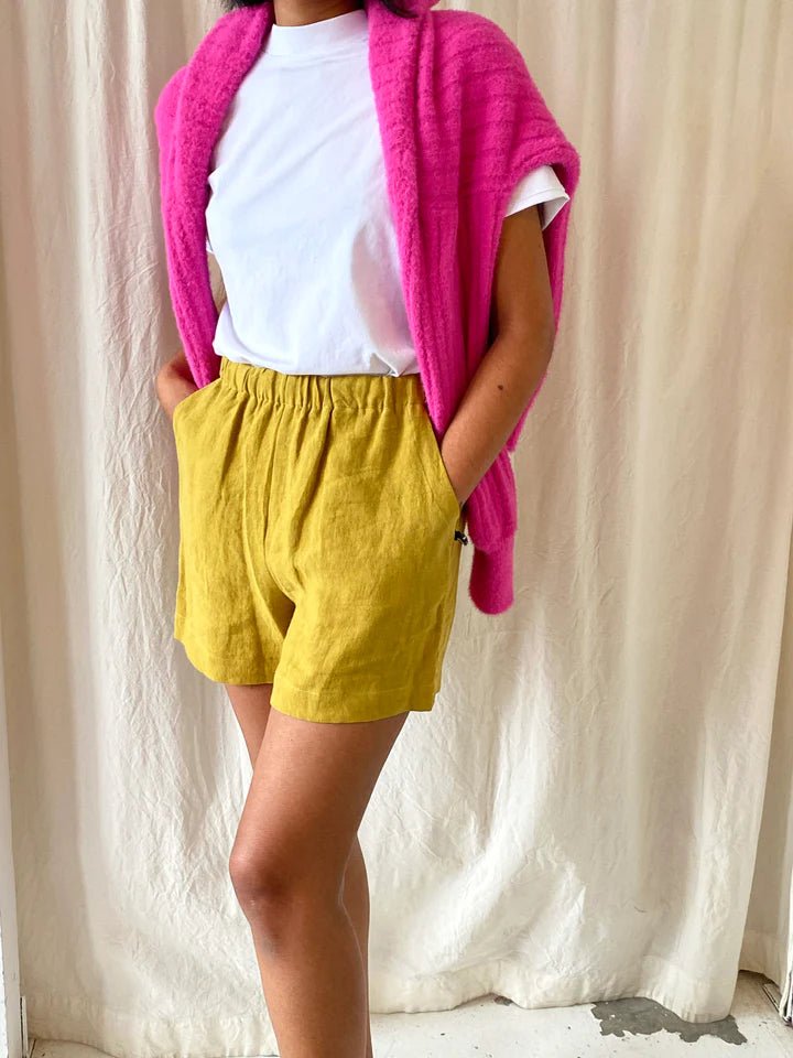 Eve Gravel Echinacee Shorts - Many Colours (Online Exclusive) - Victoire BoutiqueEve GravelBottoms Ottawa Boutique Shopping Clothing