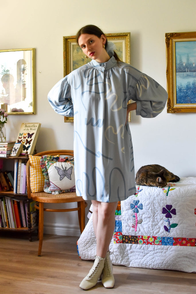 Eve Gravel Joplin Dress - Sky & Salt Water Blue (Online Exclusive) - Victoire BoutiqueEve GravelDresses Ottawa Boutique Shopping Clothing