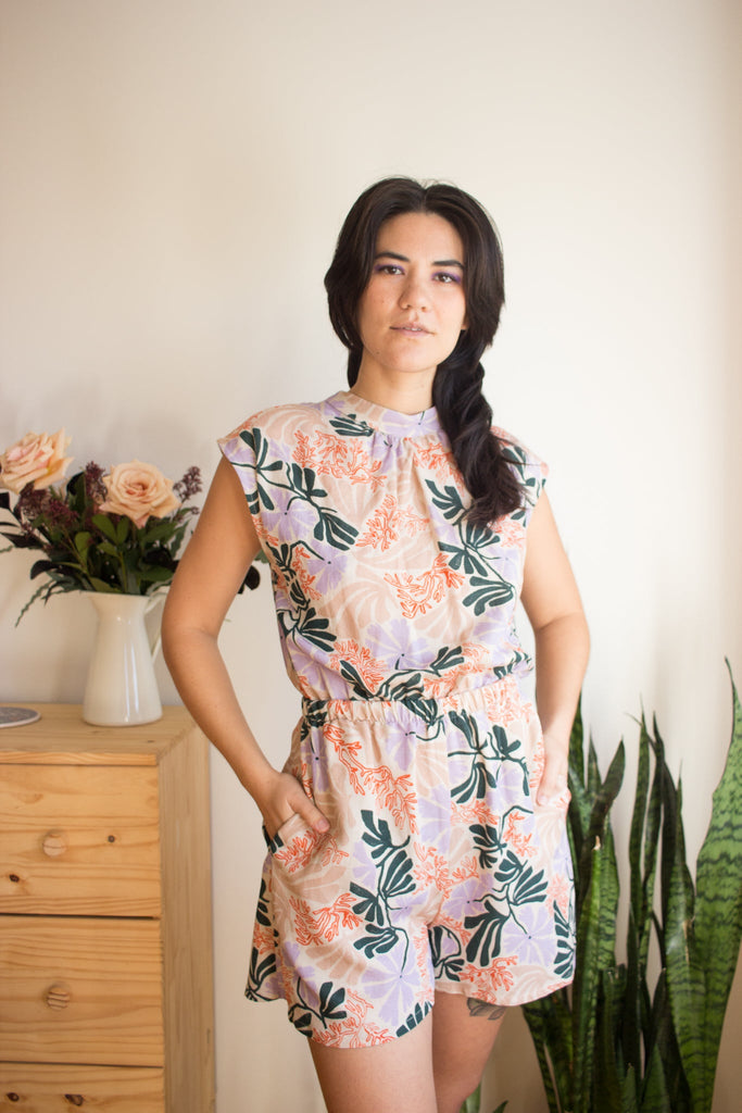 Eve Gravel Misty Romper (Online Exclusive) - Victoire BoutiqueEve GravelJumpsuits Ottawa Boutique Shopping Clothing