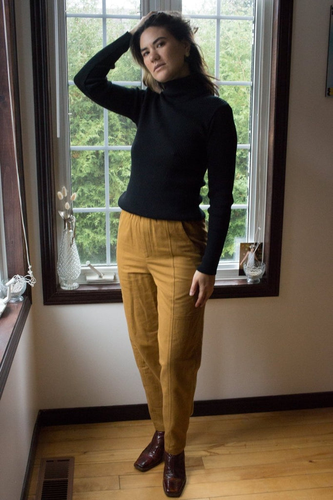 Eve Gravel Napoli Pants - Honey (In Store) - Victoire BoutiqueEve GravelBottoms Ottawa Boutique Shopping Clothing