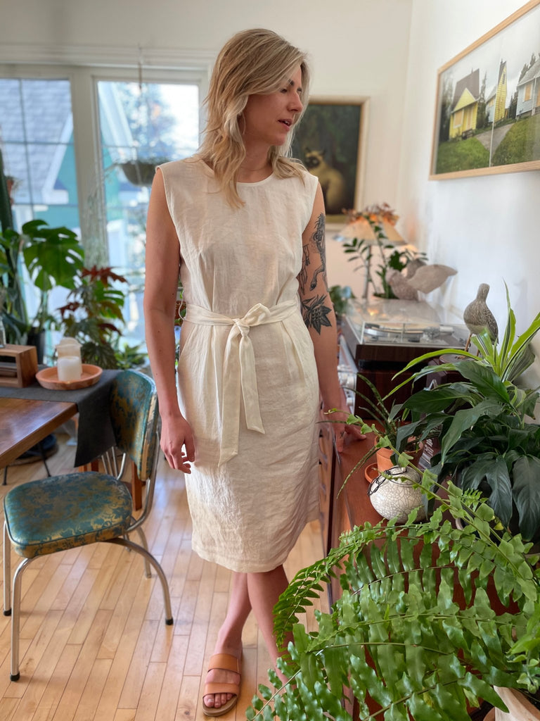 Eve Gravel Paloma Dress - Ivory (Online Exclusive) - Victoire BoutiqueEve GravelDresses Ottawa Boutique Shopping Clothing