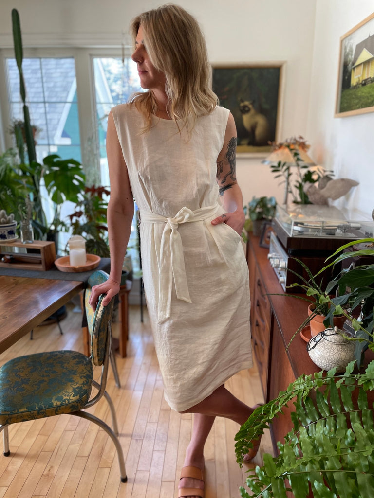 Eve Gravel Paloma Dress - Ivory (Online Exclusive) - Victoire BoutiqueEve GravelDresses Ottawa Boutique Shopping Clothing