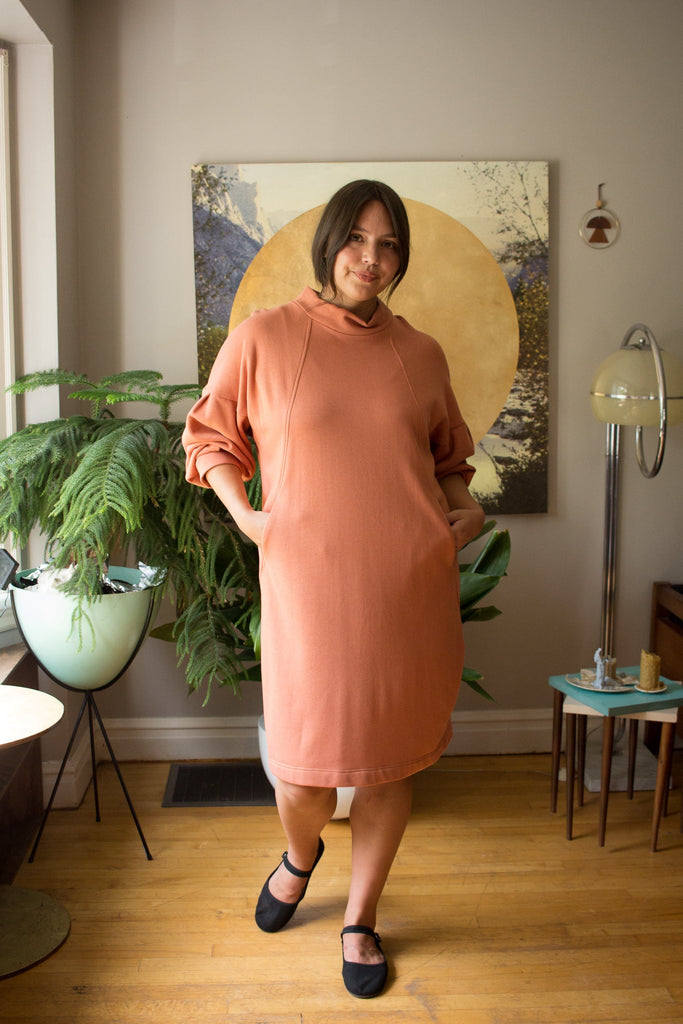 Eve Gravel Pamono Dress - Rose (Online Exclusive) - Victoire BoutiqueEve GravelDresses Ottawa Boutique Shopping Clothing
