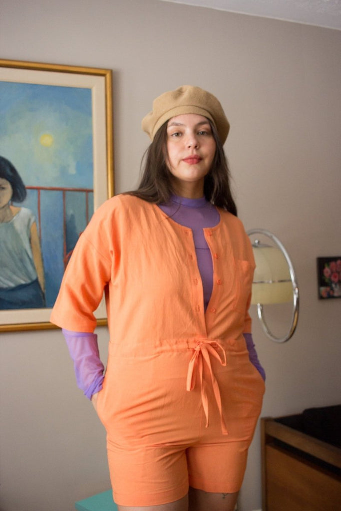 Eve Gravel Patchouli Romper - Many Colours (Online Exclusive) - Victoire BoutiqueEve GravelJumpsuits Ottawa Boutique Shopping Clothing