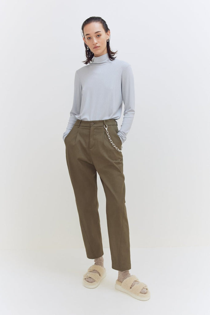 Eve Gravel Preston Pants - Olive (In Store) - Victoire BoutiqueEve GravelBottoms Ottawa Boutique Shopping Clothing