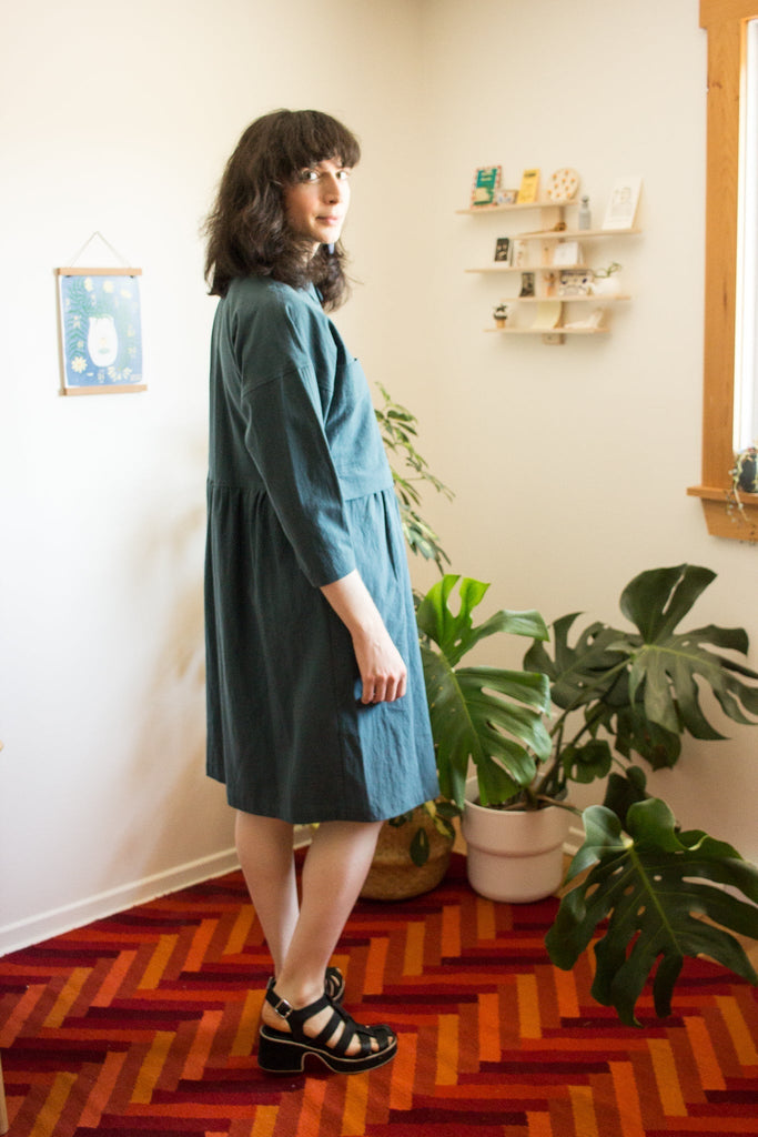 Eve Gravel Raya Dress - Spirulina (In Store) - Victoire BoutiqueEve GravelDresses Ottawa Boutique Shopping Clothing