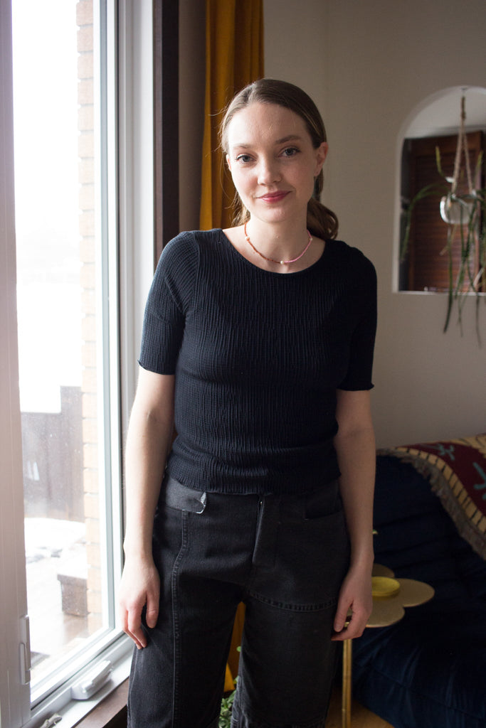 Eve Gravel Roger Top - Black (In Store) - Victoire BoutiqueEve GravelTops Ottawa Boutique Shopping Clothing