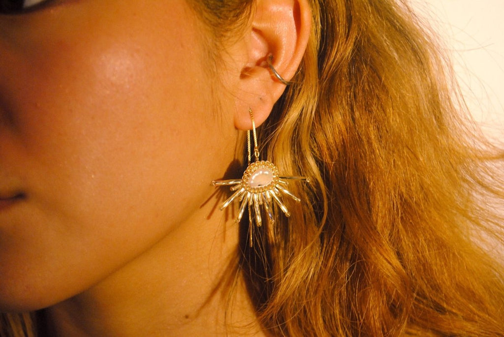 Frnge Cirrus Earrings (Gold) - Victoire BoutiqueFrngeEarrings Ottawa Boutique Shopping Clothing