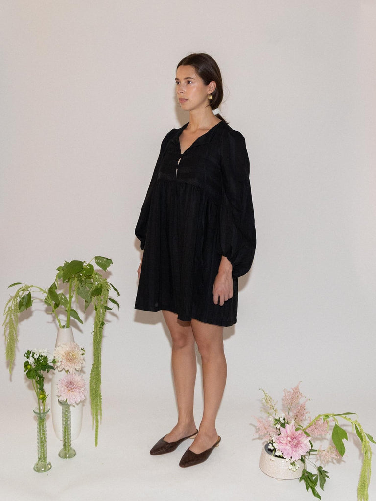 Genia Evelina Clio Dress (Black) - Victoire BoutiqueGenia EvelinaDresses Ottawa Boutique Shopping Clothing