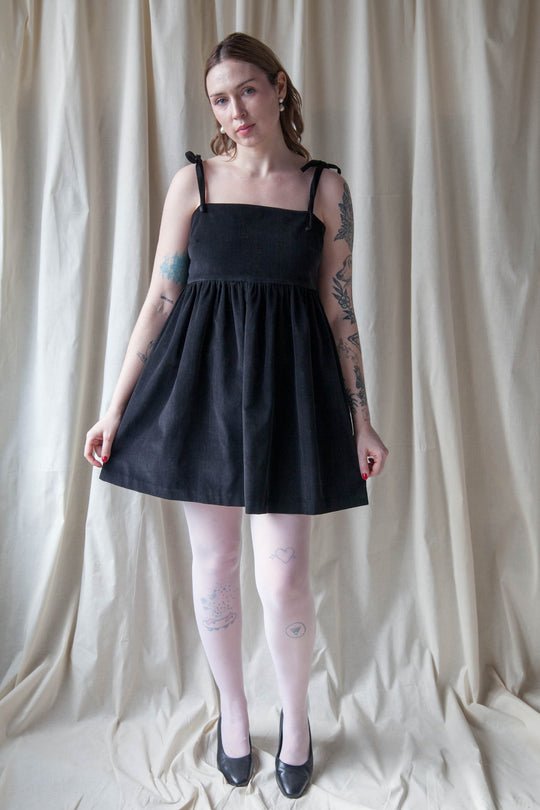 Hannah Isolde Colette Dress (Black Velvet) - Victoire BoutiqueHannah IsoldeDresses Ottawa Boutique Shopping Clothing