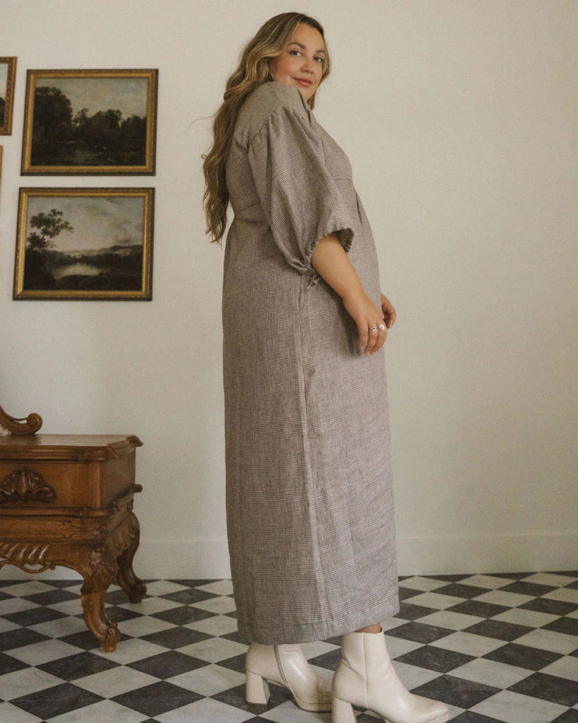 Harly Jae Paysanne Heritage Dress (Plaid) - Victoire BoutiqueHarly JaeDresses Ottawa Boutique Shopping Clothing