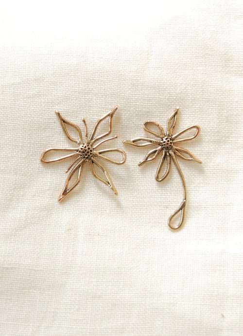 Hawkly Bloom Earrings (Silver or Bronze) - Victoire BoutiqueHawklyEarrings Ottawa Boutique Shopping Clothing