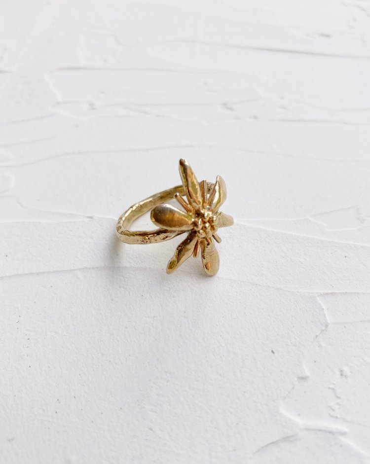 Hawkly Flora Ring (Bronze or Silver) - Victoire BoutiqueHawklyRings Ottawa Boutique Shopping Clothing