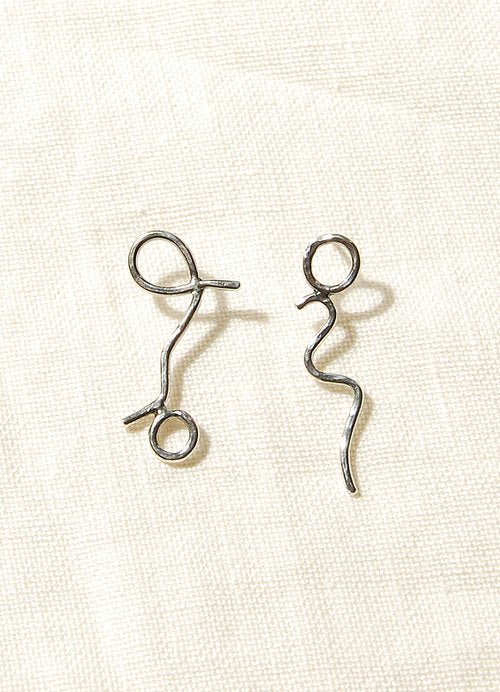 Hawkly Flow Earrings (Silver or Bronze) - Victoire BoutiqueHawklyEarrings Ottawa Boutique Shopping Clothing