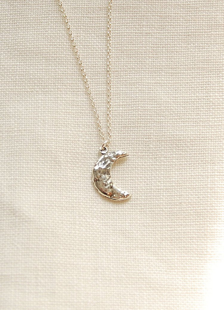 Hawkly Lunar Petit Necklace (Bronze or Silver) - Victoire BoutiqueHawklyNecklaces Ottawa Boutique Shopping Clothing