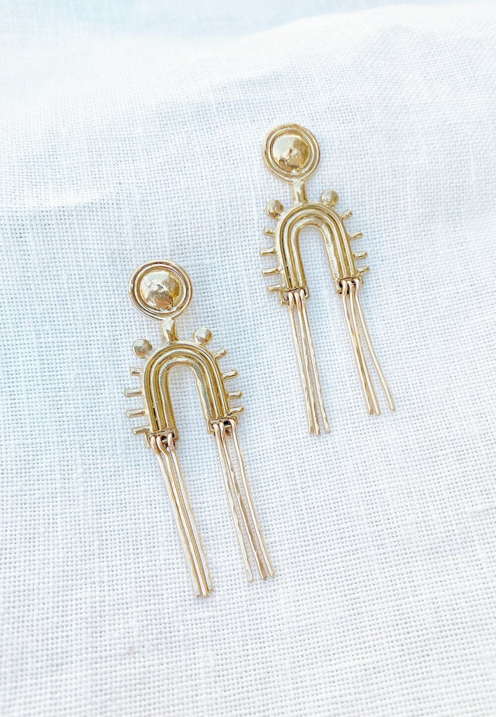 Hawkly Marta Earrings (Bronze or Silver) - Victoire BoutiqueHawklyEarrings Ottawa Boutique Shopping Clothing
