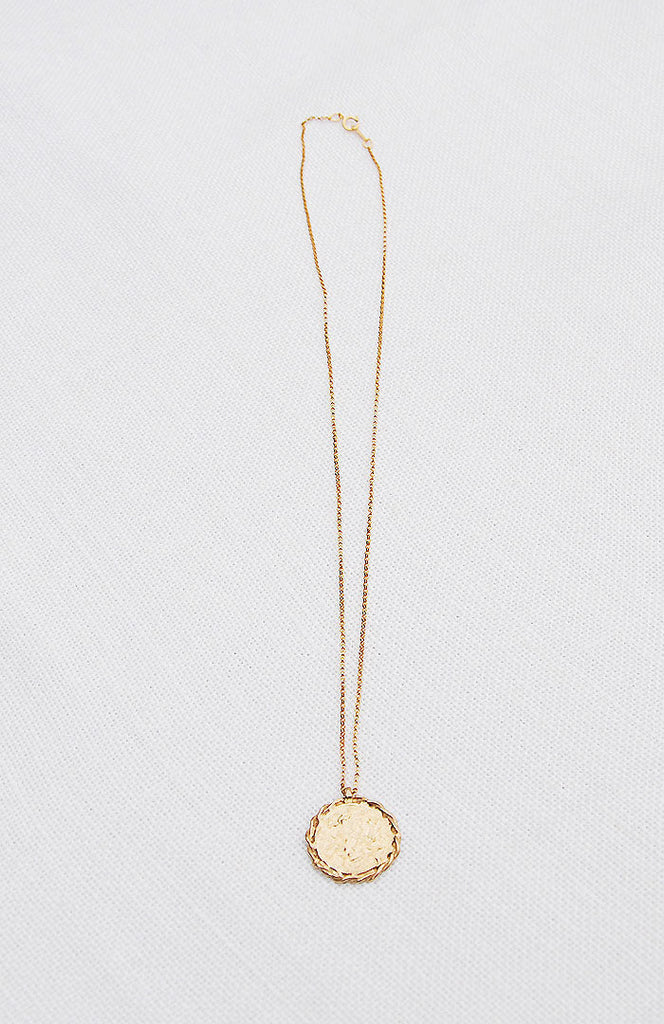 Hawkly Medallion II Necklace (Bronze or Silver) - Victoire BoutiqueHawklyNecklaces Ottawa Boutique Shopping Clothing