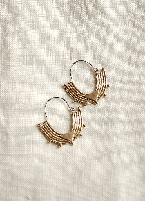 Hawkly Priestess Earrings (Bronze or Silver) - Victoire BoutiqueHawklyEarrings Ottawa Boutique Shopping Clothing