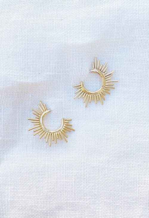 Hawkly Radiance Hoops (Bronze or Silver) - Victoire BoutiqueHawklyEarrings Ottawa Boutique Shopping Clothing