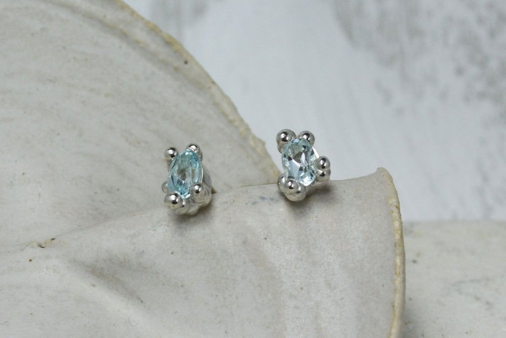 House of Hudson Topaz Droplet Studs - Victoire BoutiqueHouse of HudsonEarrings Ottawa Boutique Shopping Clothing