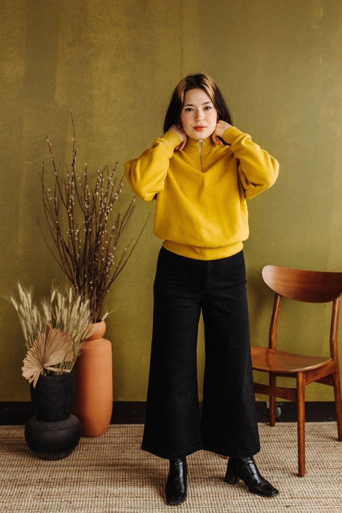 Iris Denim Edge of Seventeen Jeans (Black) - Victoire BoutiqueIrisBottoms Ottawa Boutique Shopping Clothing