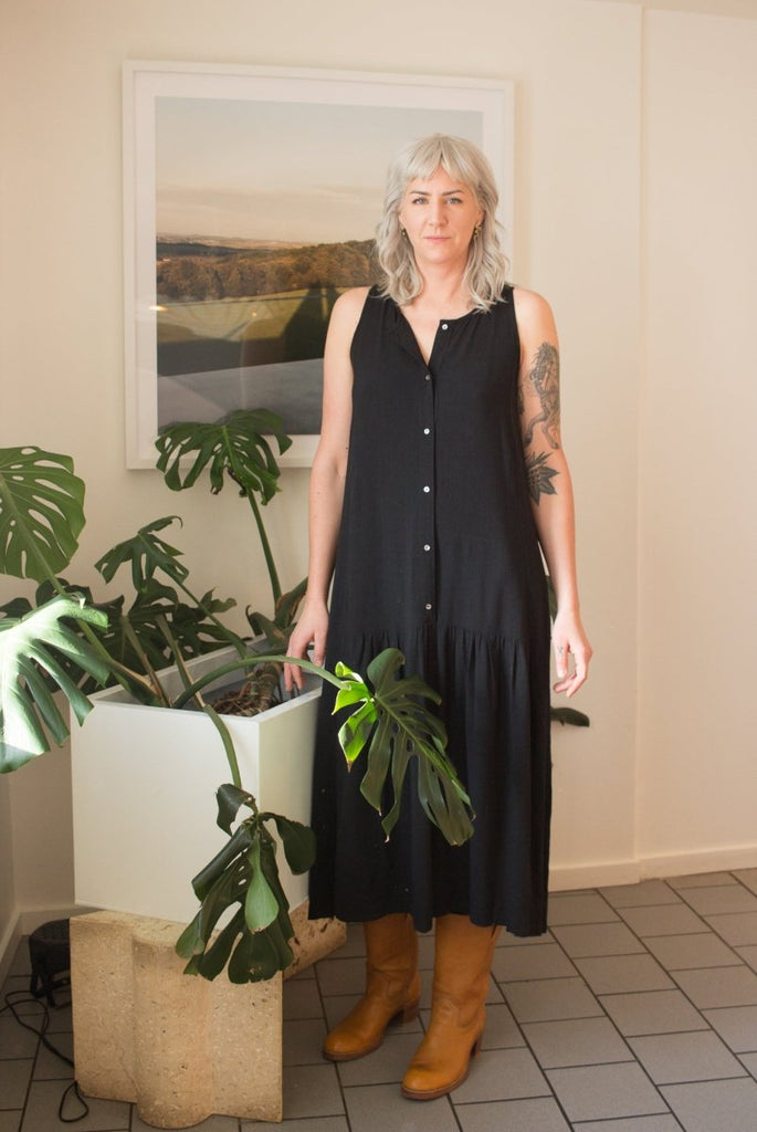 Jennifer Glasgow Alethia Dress (Black) - Victoire BoutiqueJennifer GlasgowDresses Ottawa Boutique Shopping Clothing
