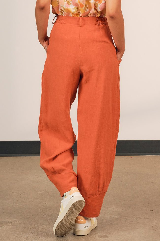Jennifer Glasgow Ceres Trousers (Pumpkin) - Victoire BoutiqueJennifer GlasgowBottoms Ottawa Boutique Shopping Clothing
