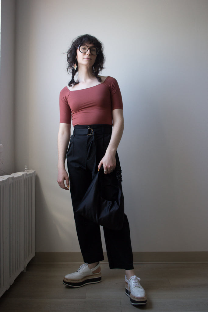 Jennifer Glasgow Lozen Pants (Black) - Victoire BoutiqueJennifer Glasgowbottoms Ottawa Boutique Shopping Clothing