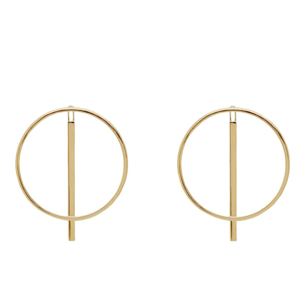 June & Valentina Cleopatra Hoops (Silver or Gold) - Victoire BoutiqueJune & ValentinaEarrings Ottawa Boutique Shopping Clothing