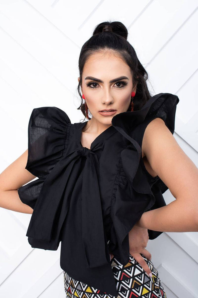 Kaela Kay Yaya Top (Black) - Victoire BoutiqueKaela KayTops Ottawa Boutique Shopping Clothing