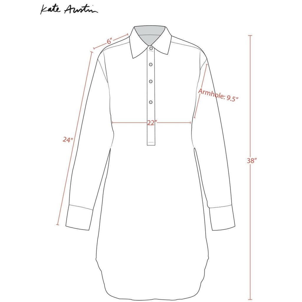Kate Austin Designs Katherine Shirt Dress (Clay Wide Stripe) - Victoire BoutiqueKate Austin DesignsDresses Ottawa Boutique Shopping Clothing